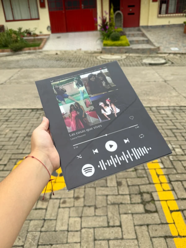 Armonía Spotify - Cuadro Musical Personalizado