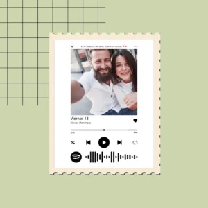 Armonía Spotify - Cuadro Musical Personalizado